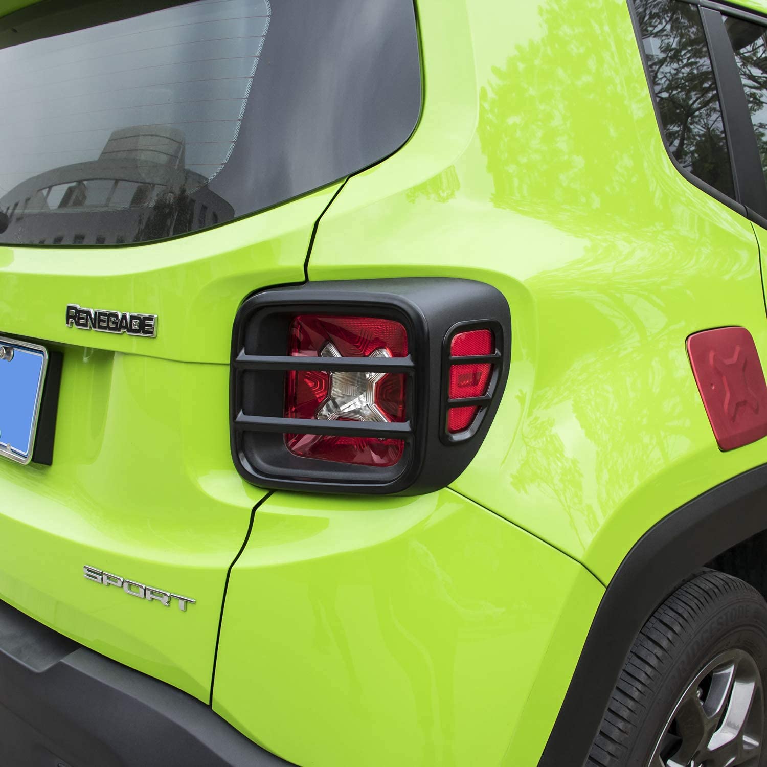 Couvercle de feu arrière pour Jeep Renegade, Couvercle de Protection de feu arrière pour Jeep Renegade 2015 2016 2017 2018 2019 2020