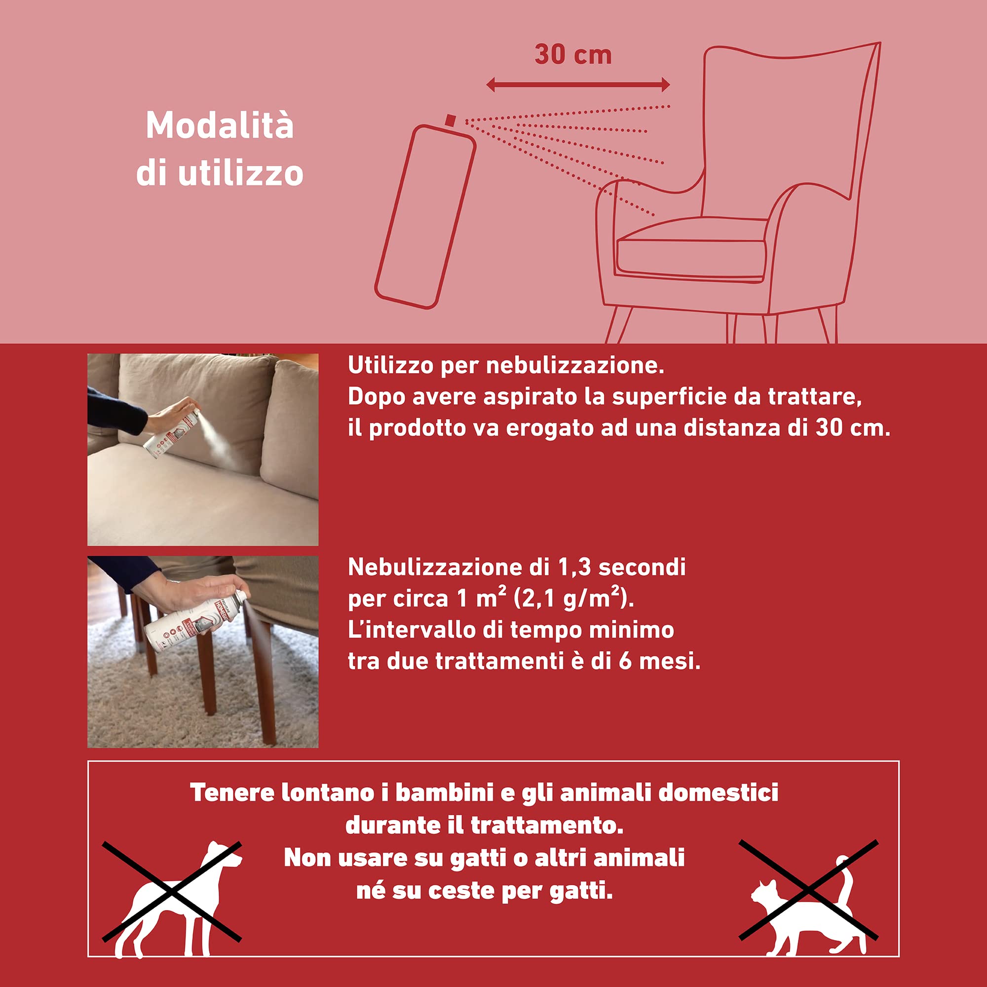 Frontline Homegard Spray Insetticida, Antipulci per Ambienti ad Azione Rapida, Protegge Mobili e Tessili di Casa, Elimina Pulci, Zecche, Uova e Larve fino a 6 mesi, Formato 250 ml (Confezione da 2)