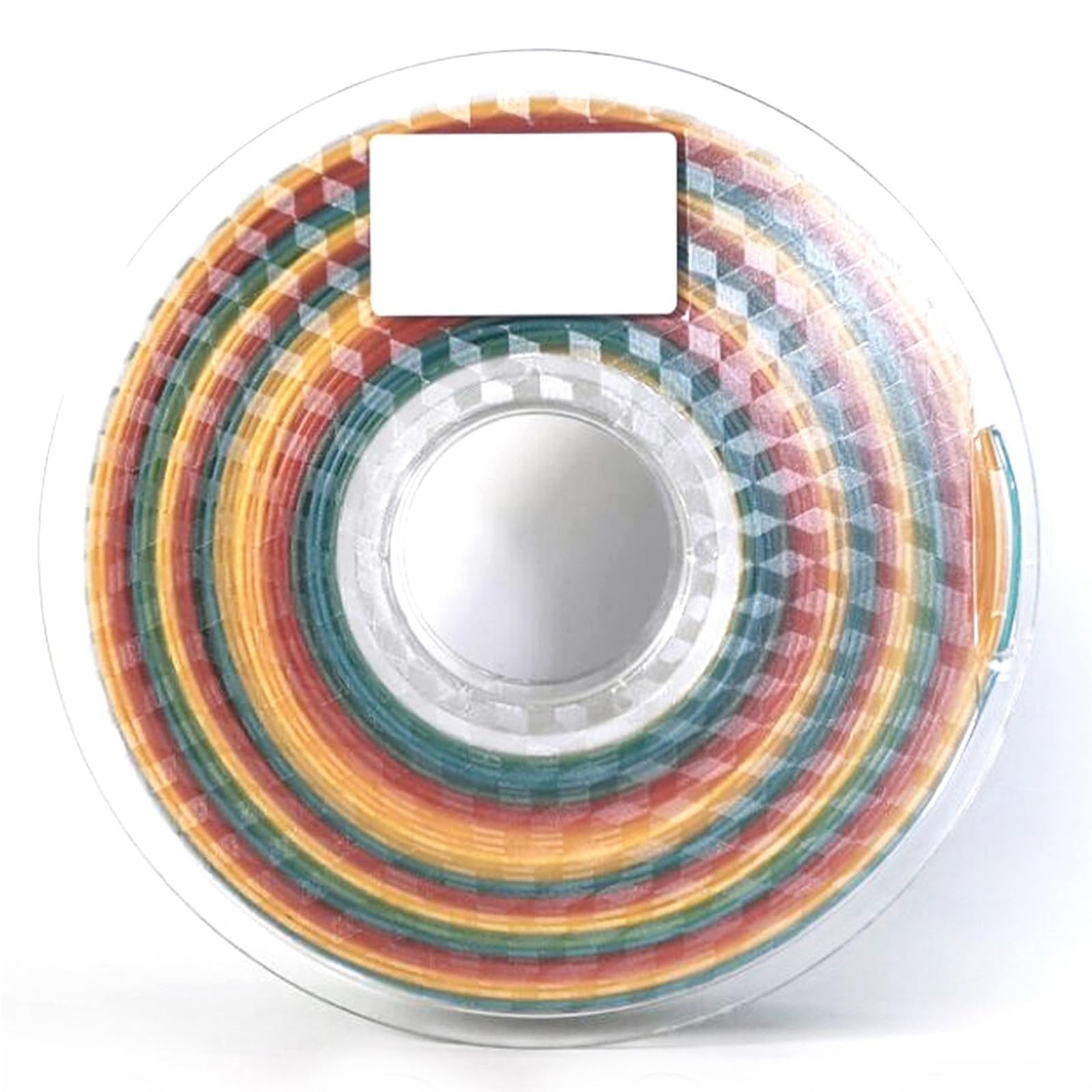 Filamento de impresión 3D PLA Rainbow 1,75 mm Multicolor Carrete kg filamento de impresión 3D