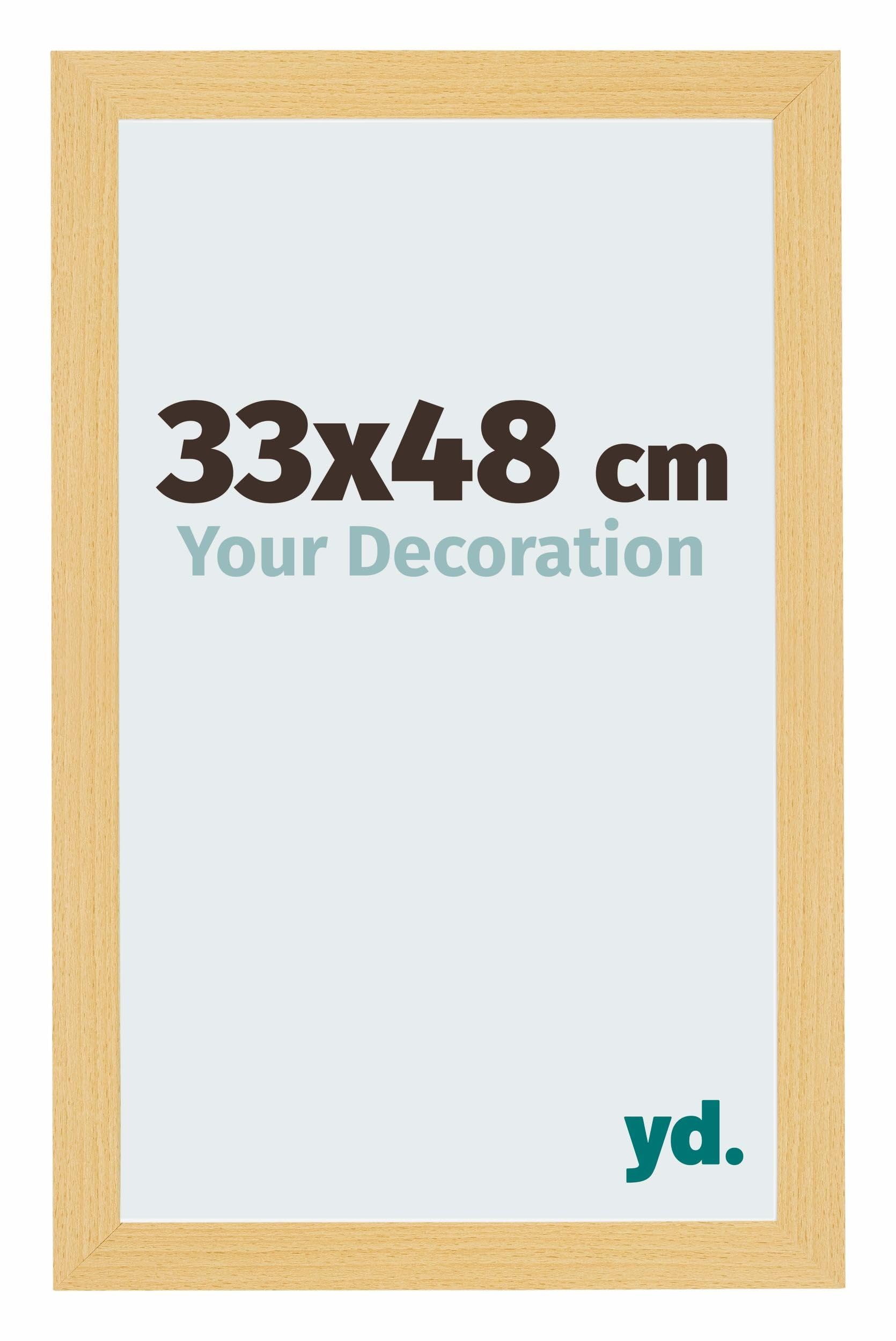 Your Decoration - Puzzle frame 33x48 - Beech Design - Puzzle frame 500-1000 Pieces - MDF Photoframe - Mura