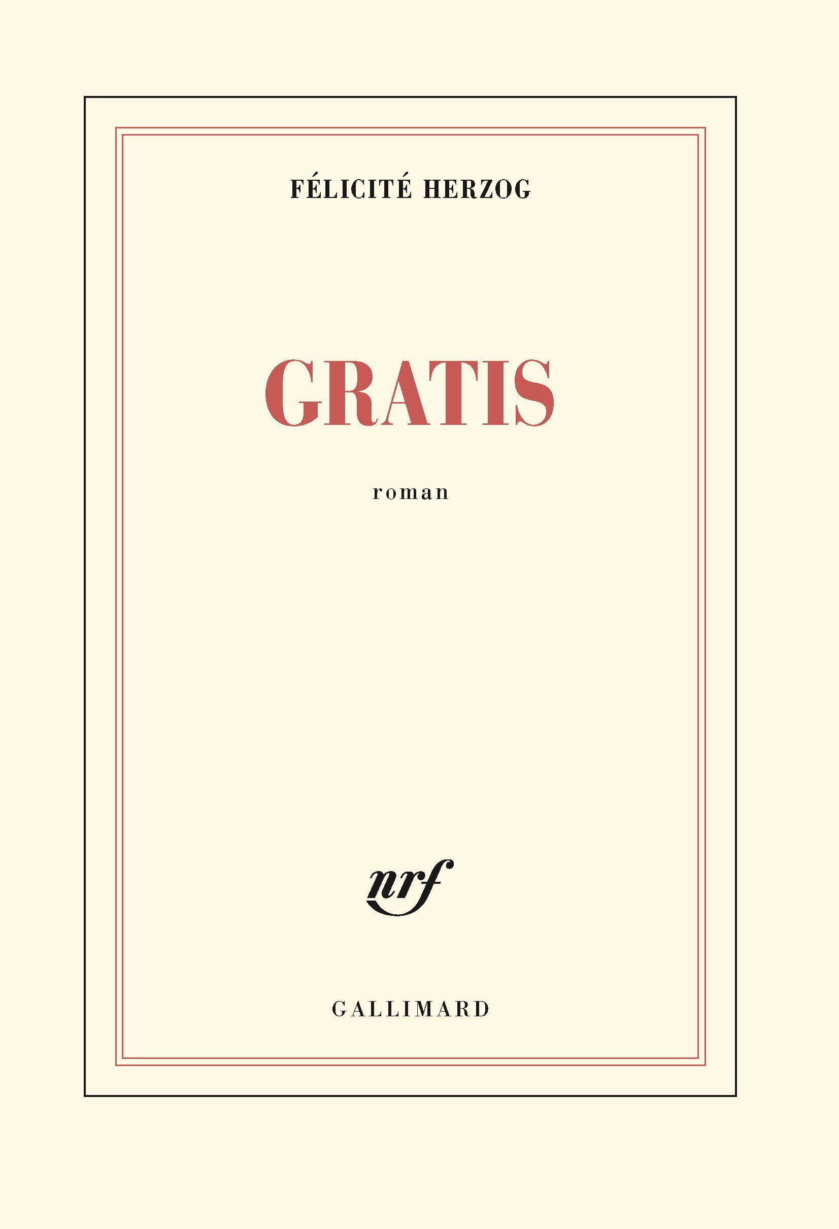 GRATIS [Paperback] HERZOG,FÉLICITÉ