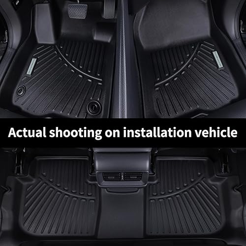 Miniatura 3 de WAYIDSS Alfombrillas y forro de carga para Mercedes-Benz Clase GLC 2023 2024 todos los modelos GLC300 GLC43 AMG, 1 2 fila con alfombrilla para