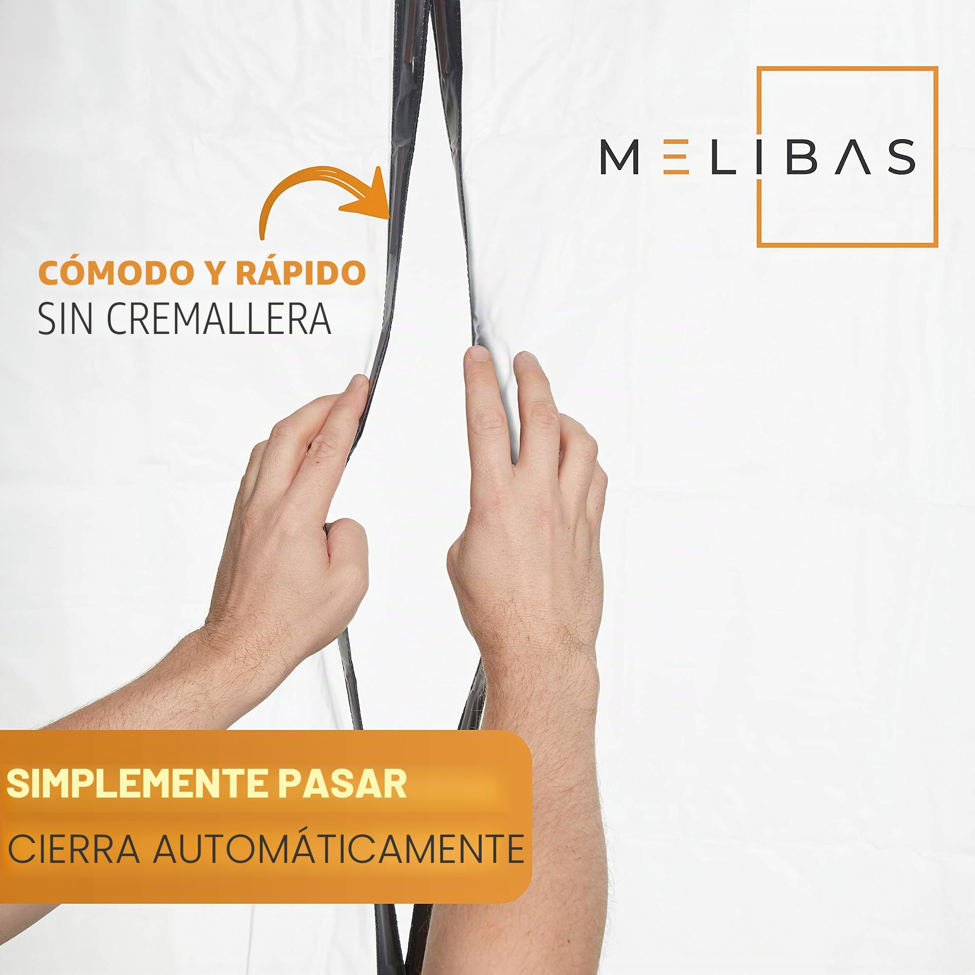 Protector de polvo para puerta Pro – reutilizable con cierre magnético – 2,2 x 1,2 m – Protector de polvo de PVC premium – para bricolaje (profesional), pintores