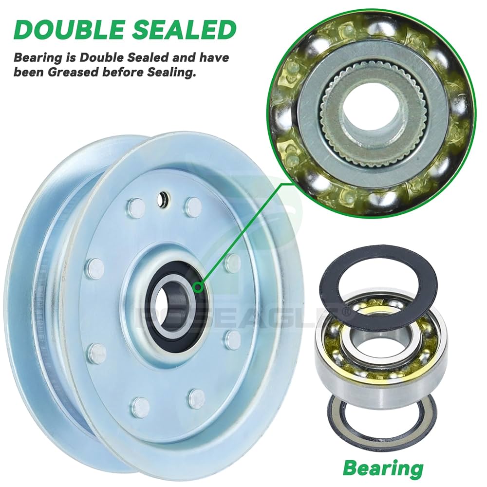 Amazon.com : POSEAGLE 132-4718 Idler Pulley Replaces 132