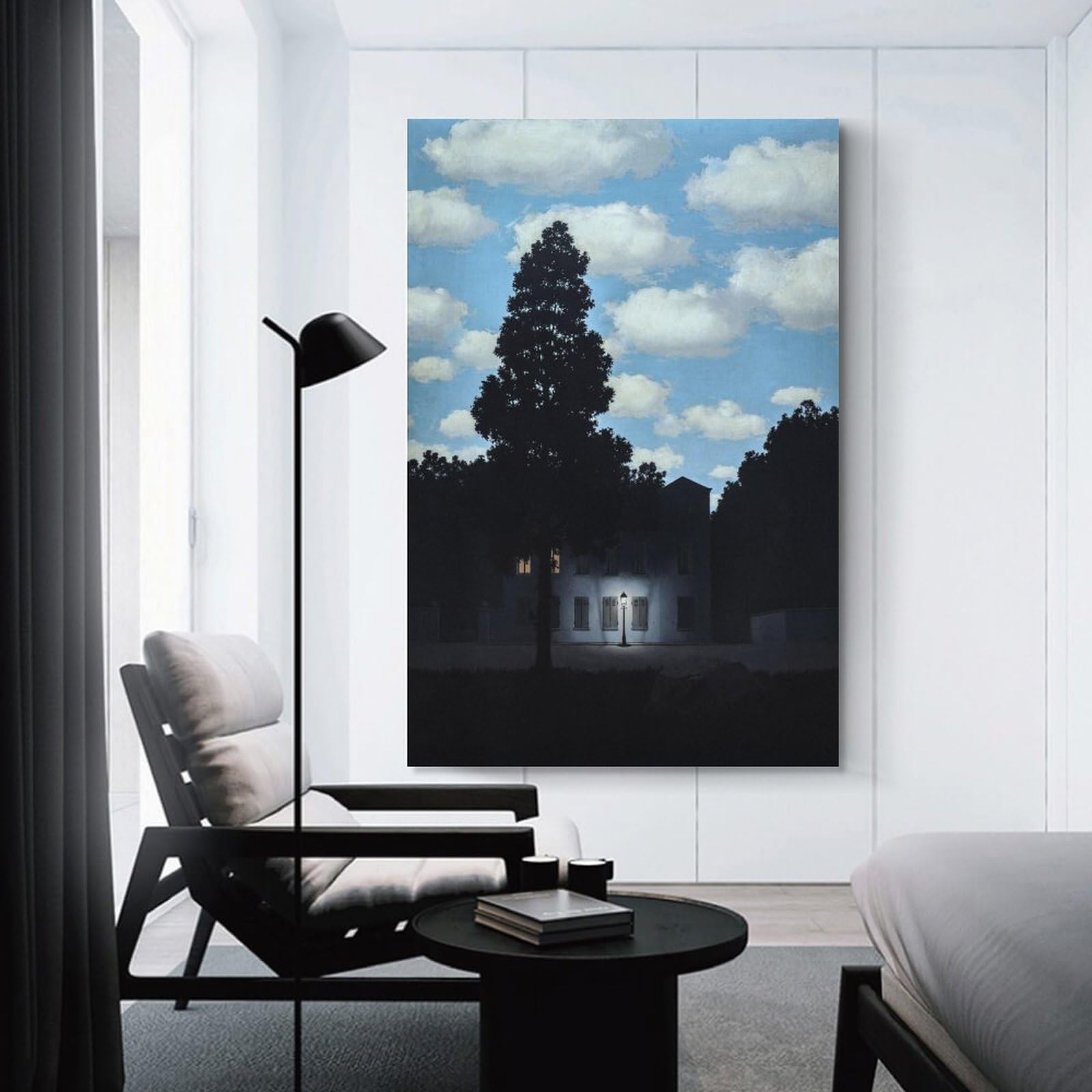 Amazon.co.jp: Rene Magritteルネ・マグリット《光の帝国1》ポスター