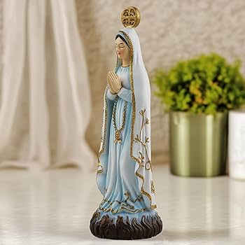 Amazon.co.jp: 聖母マリア像、樹脂製聖母マリア、祈りのマリア像