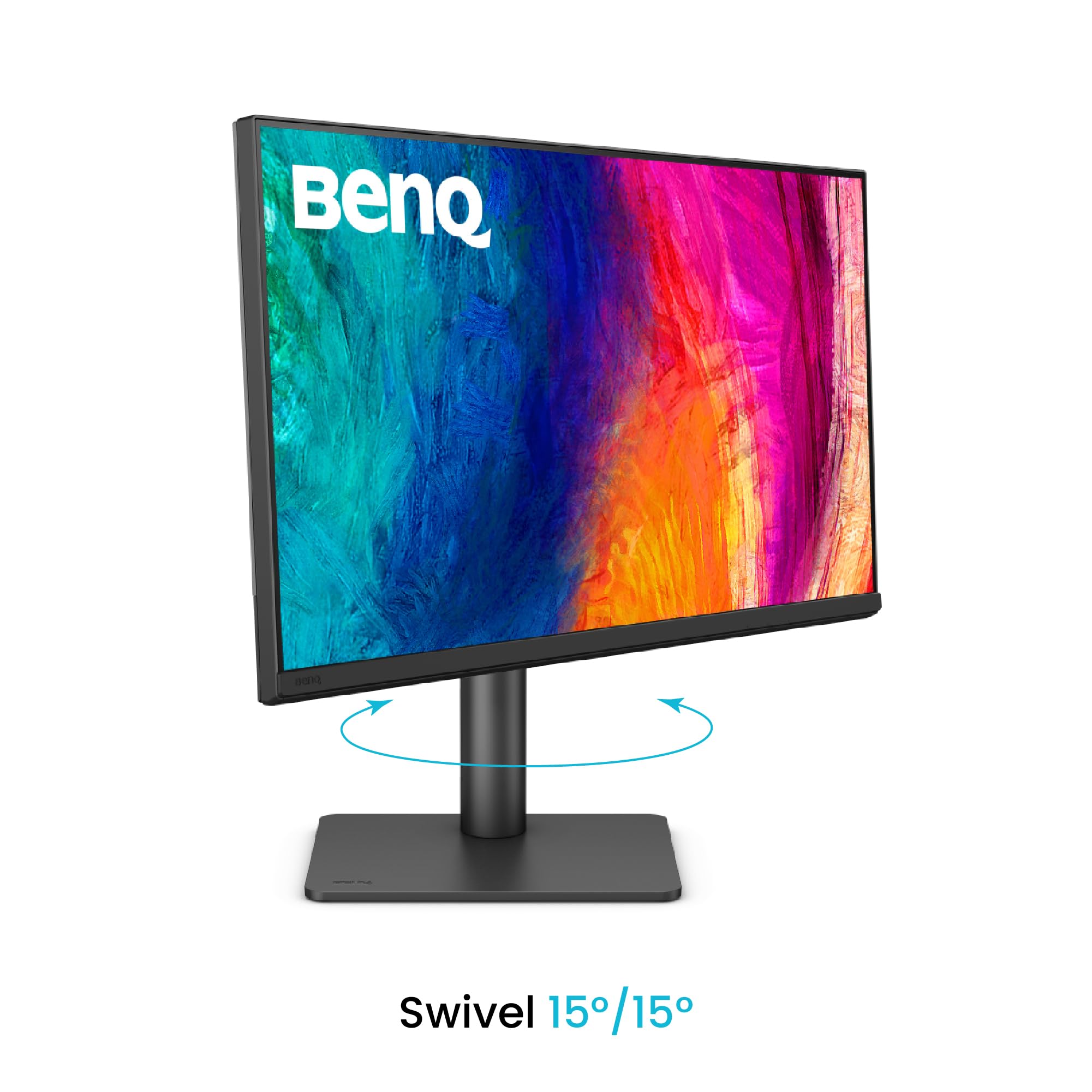 BenQ Creative Pro PD2706QN 27” 2K QHD (2560x1440) Monitor para diseñadores, IPS, 95% P3, 100% sRGB/Rec.709, USB-C 90W, 100Hz, calibración por Software, (MST), Panel Nano Matte antirreflejos