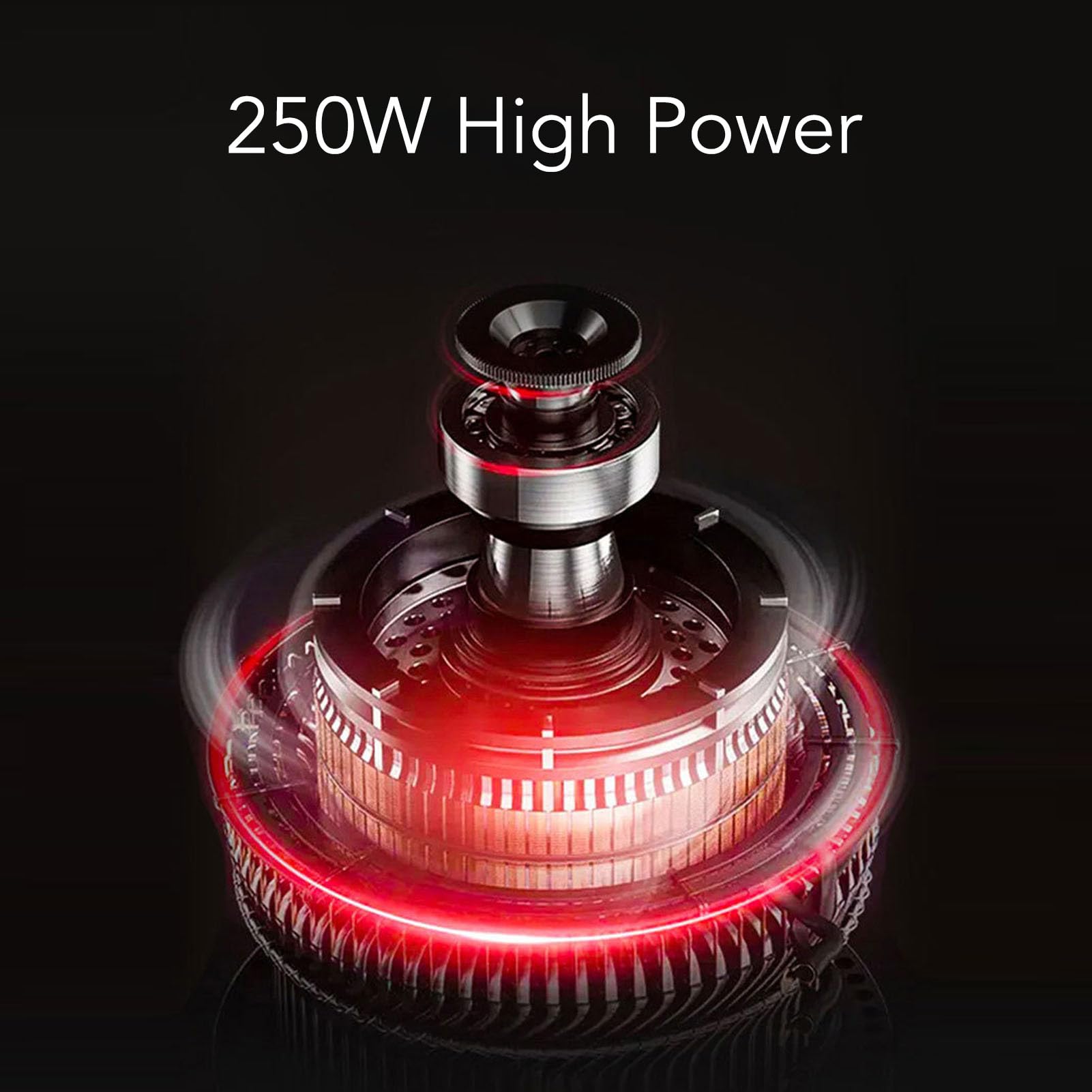 Grattugia Elettrica per Formaggio 250 W 5 in 1 Trituratore da per Insalata, Controllo a un Pulsante per Patate Al Formaggio, Frutta e Verdura (Spina europea 220 V)