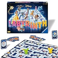 Ravensburger - Labirinto Disney 100° Anniversario, Gioco da Tavolo per Tutta la Famiglia