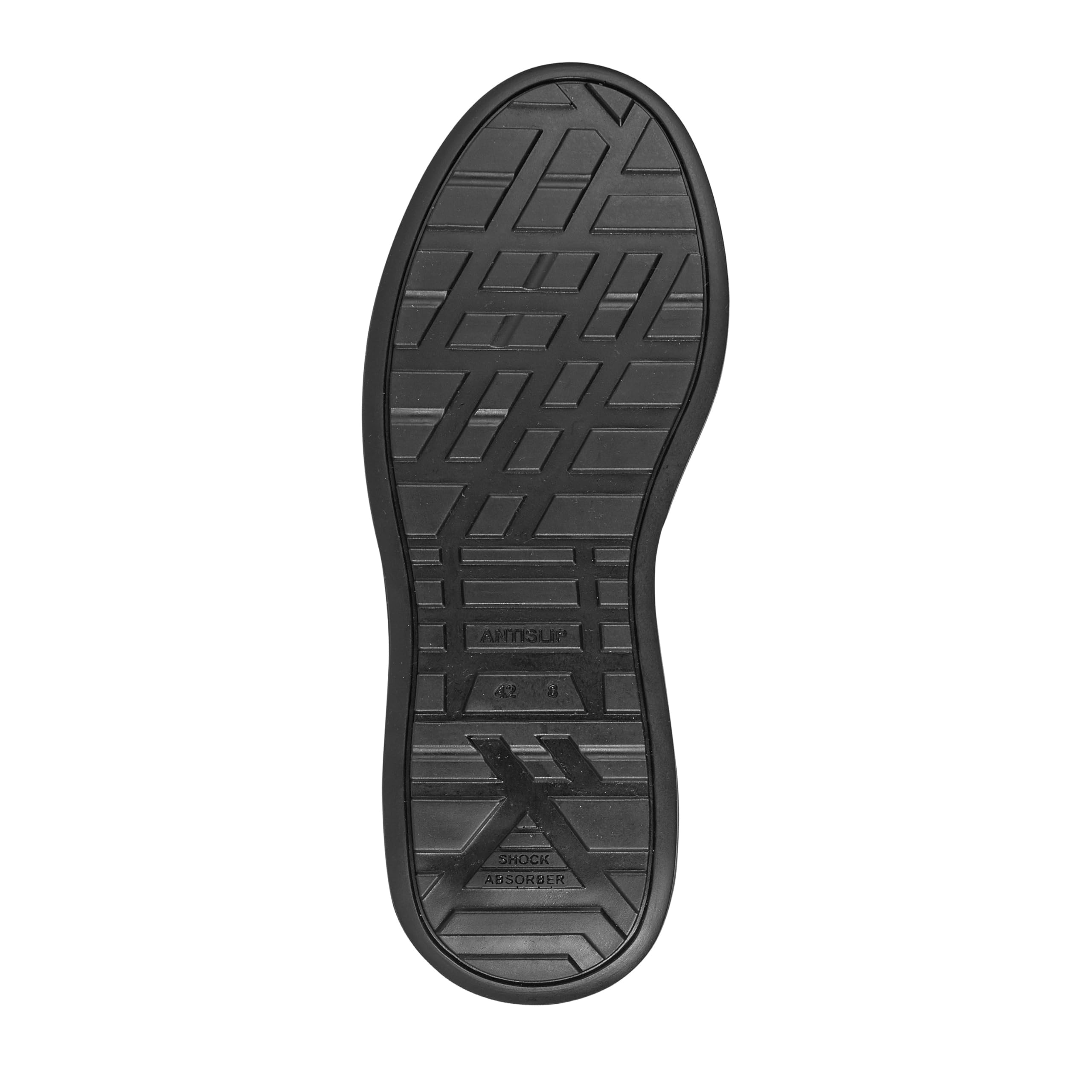 U-Power Urban Lifestyle Barry, Scarpe Sportive e Casual Nere in Morbida Pelle. Sneakers Basse con Suola Antiscivolo con Inserto Infinergy, Ideali per l'uso Quotidiano.