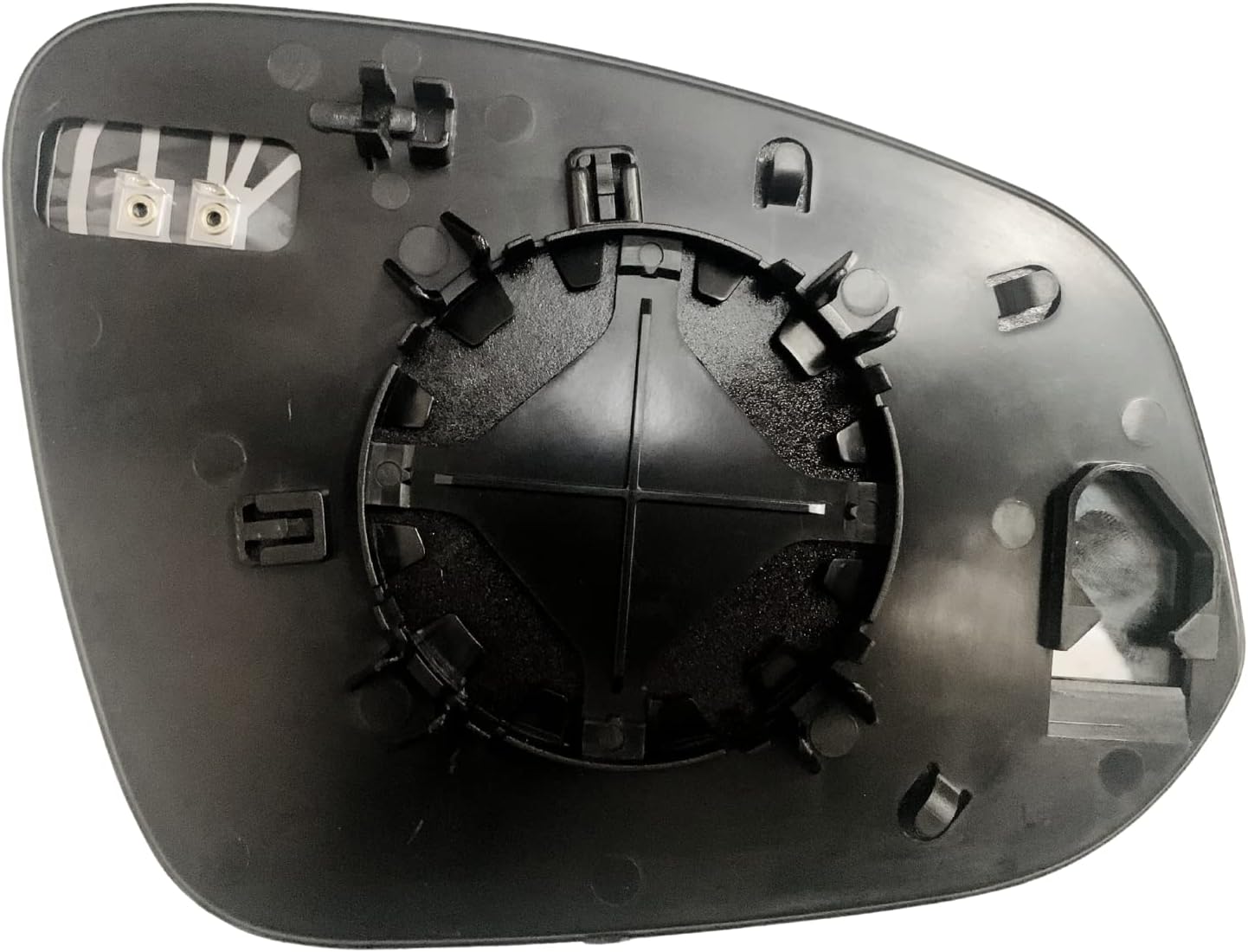 Spieg Driver Side Mirror Glass for Toyota Highlander 2014-2019 Heated with Backing Plate | Left Side View Mirror Glass Compatible with OE 87961-0E130