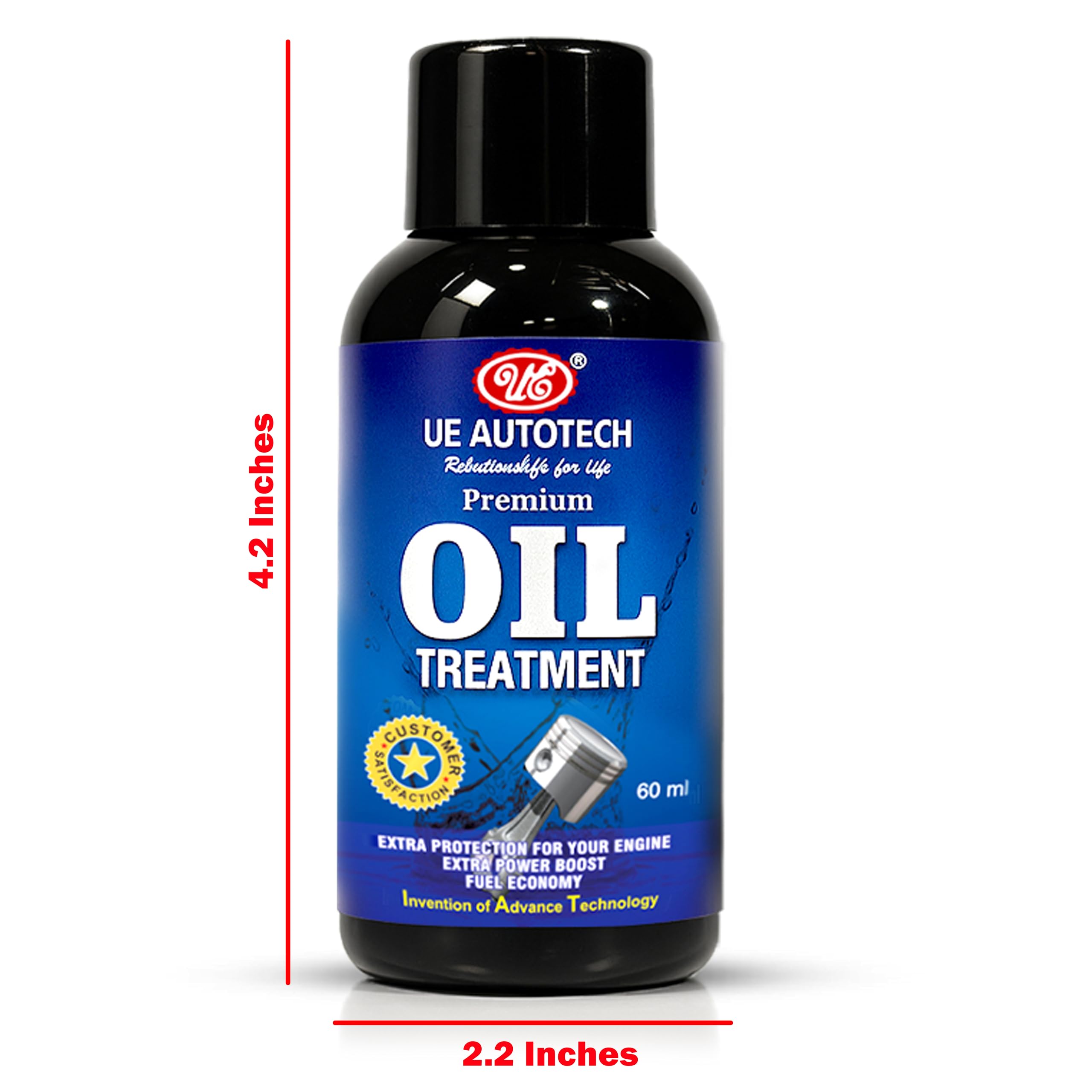 UE Oil Treatment 60 Ml  Premium Engine Oil Additive | Reduces Engine Wear,  Boosts Power &