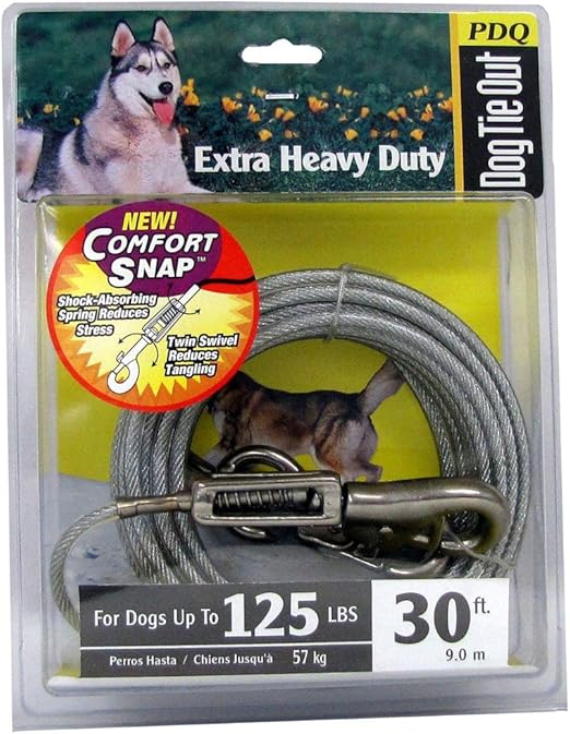 Boss Pet Products Tie Out Dog XLarge 30ft Pdq