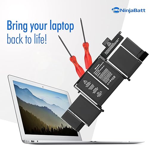 Miniatura 10 de NinjaBatt Batería A1494 para Apple MacBook Pro Retina de 15 pulgadas mediados y finales de 2013 2014 años A1398 ME293 ME294 - Larga duración 1126