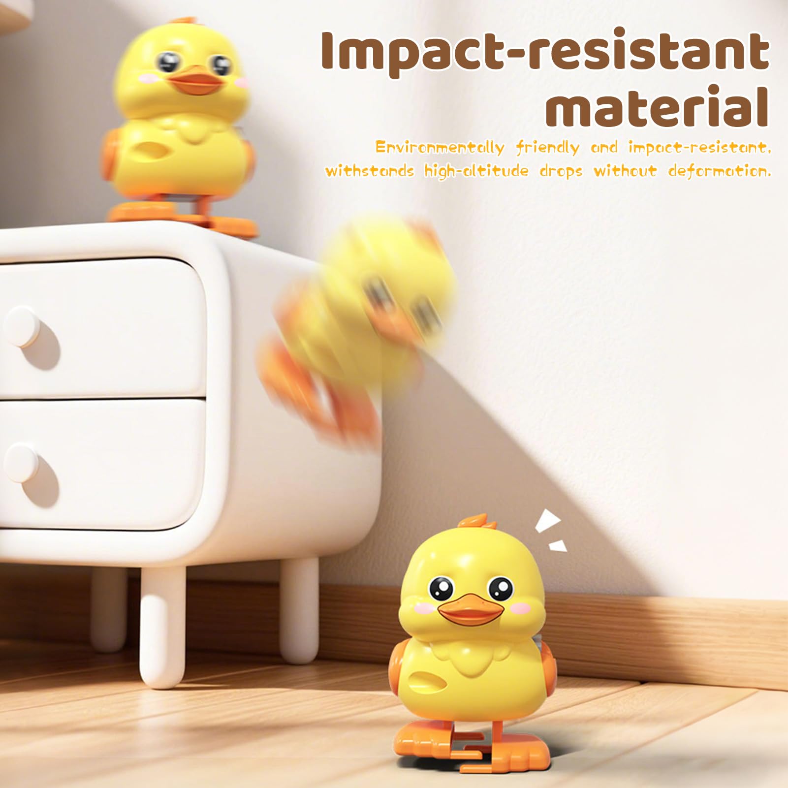 GZWY Aufziehbare Tier-Überraschungseier, Ostern Wind-Up Animal Hatching Surprise Egg, Wiederverwendbares Uhrwerk-Spaß-Tierspielzeug, Drehen Sie das Ei, um EIN laufendes Tier auszubrüten (A)