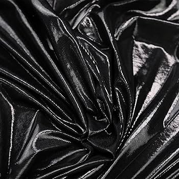 Amazon.com: 10 Yard Metallic Foil Stretch Fabric, 4 Way