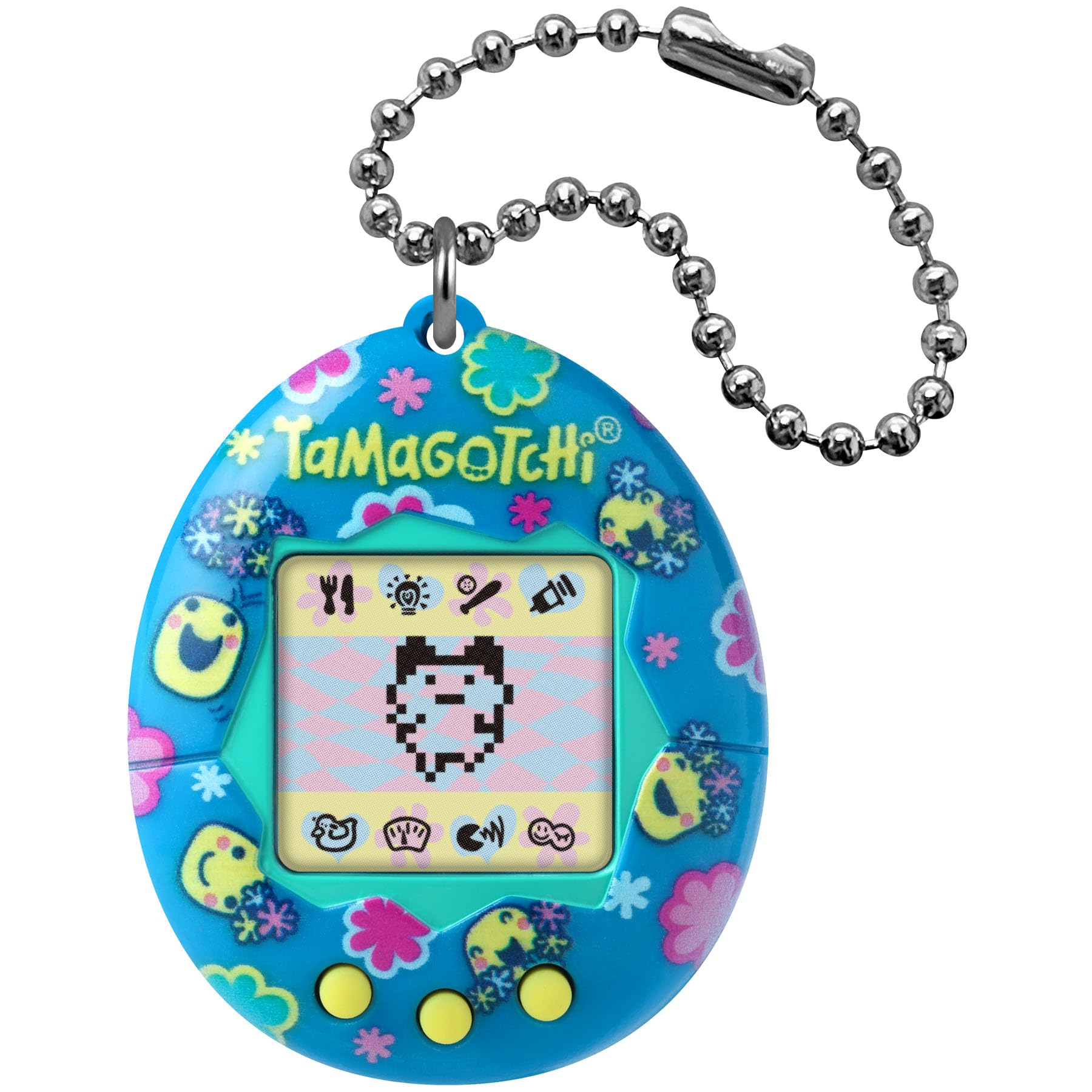 BANDAI, Tamagotchi Mascota Virtual Pink Treasure Jewel, Multicolor 42992, Juguete electrónico para Mayores de 8 años