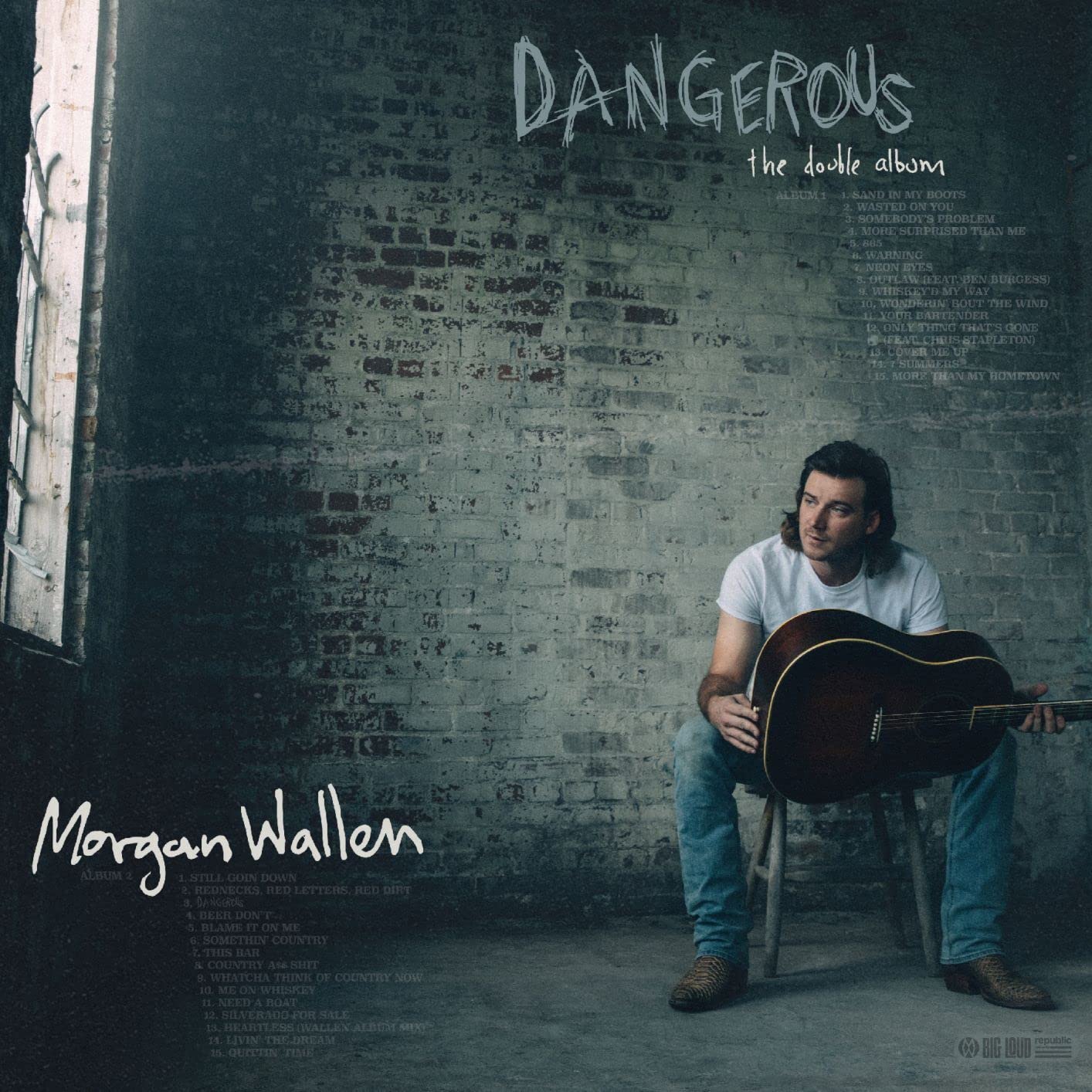 Morgan Wallen Dangerous: The Double Album CD with Baseball Card, Indie Exclusive, US Import