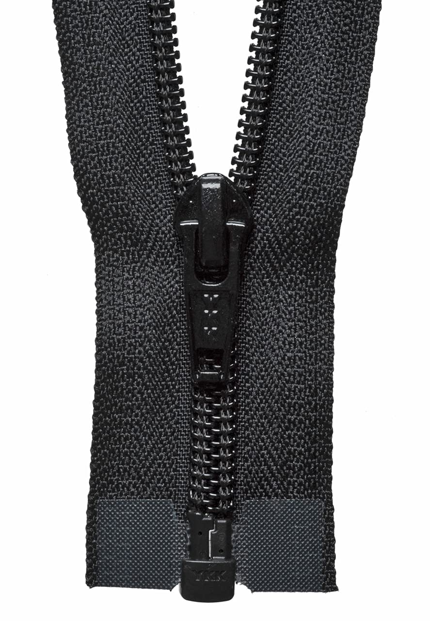 YKK Coil Zip, No. 580 Black, 61 cm Length