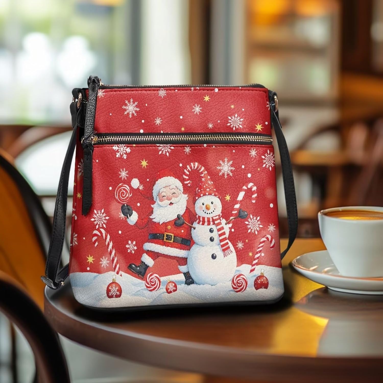 Crossbody Purses for Women Leather Travel Cross Body Bags Lightweight Shoulder Handbags