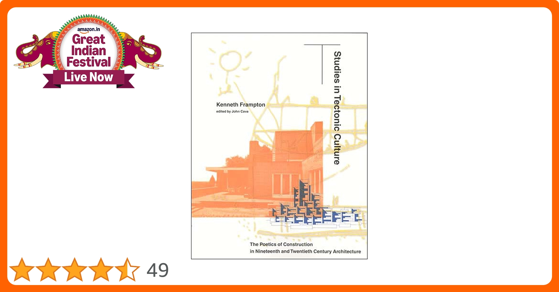 Buy Studies in Tectonic Culture: The Poetics of Construction