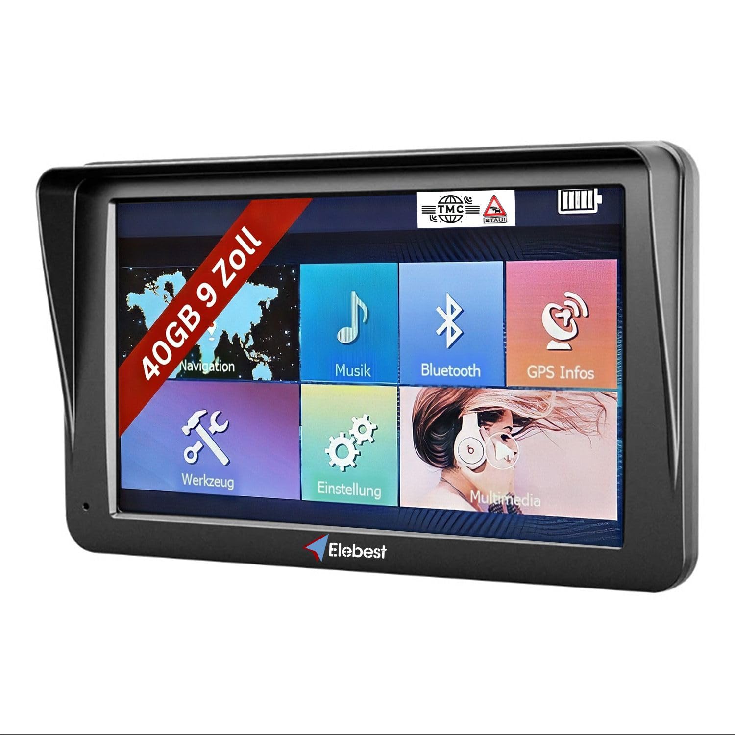 Elebest City 90 TMC Navigationsgerät