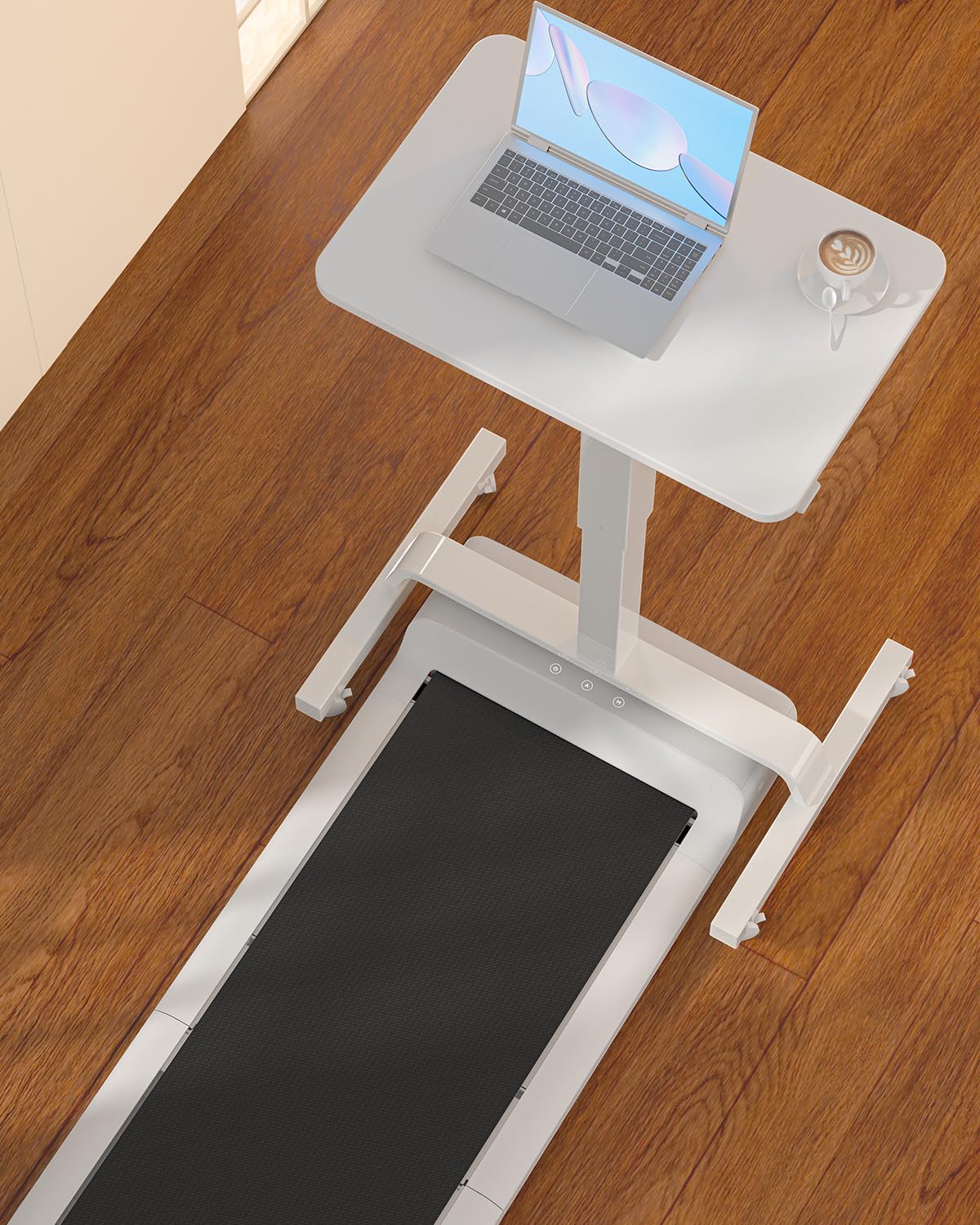 Bed Table con Ruote Regolabili per Camera da Letto - Tavolo da Ufficio per Salotto e Bagno - Dettaglio