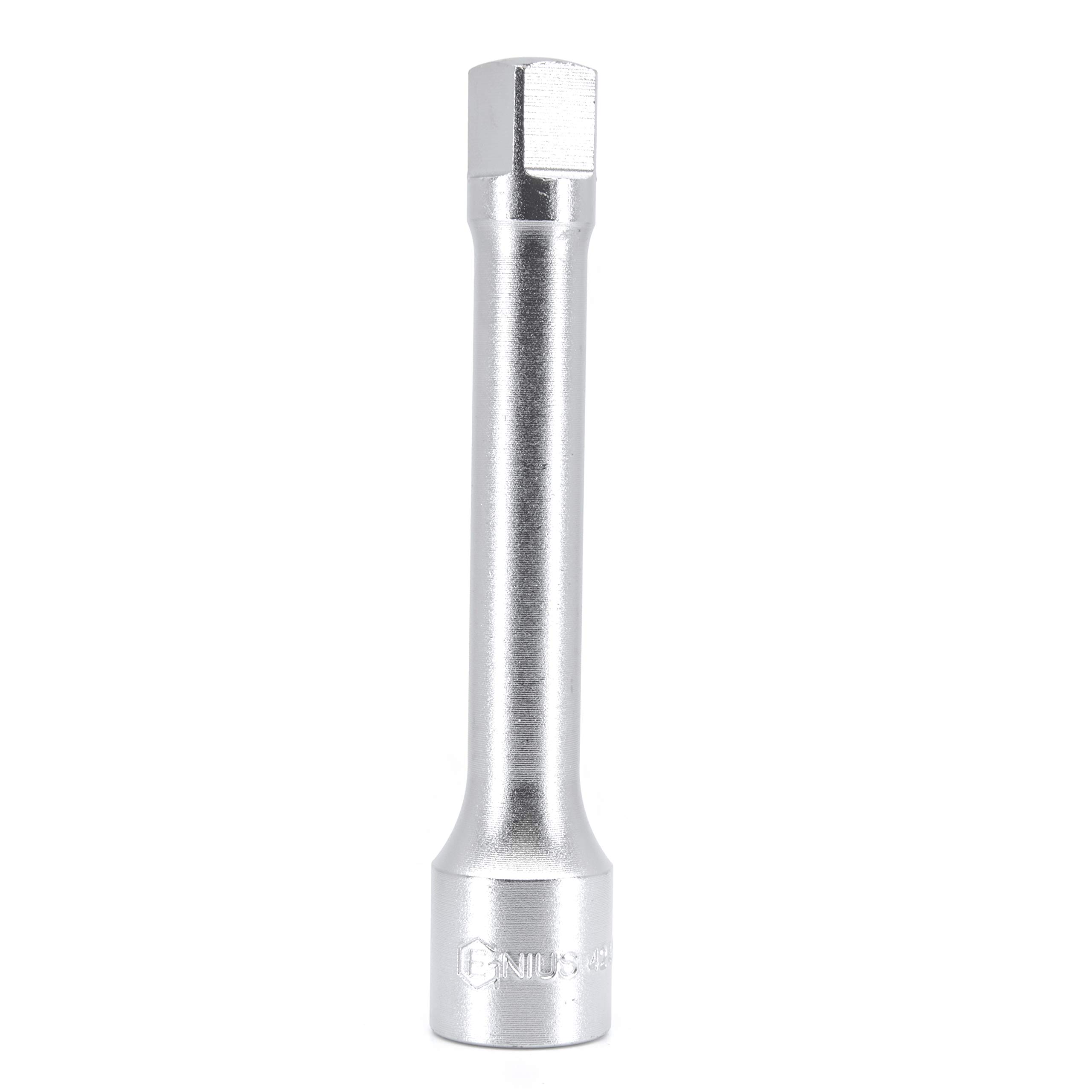 Genius Tools 1/2" Drive Socket Extension Bar 4.9" (125mm) Overall Length 424125