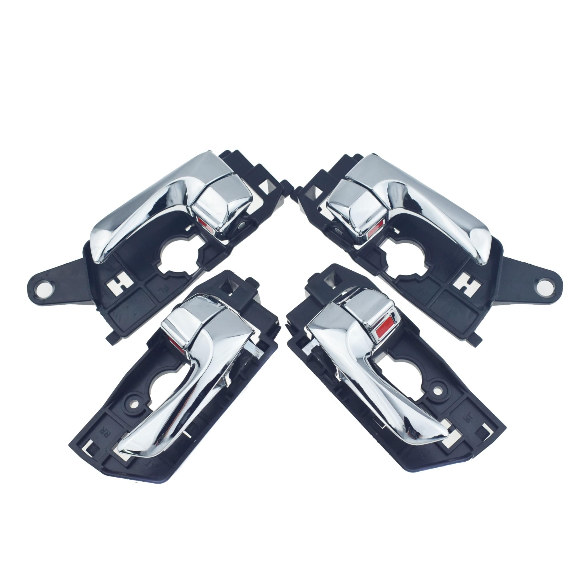 Hguvsjd 2 Inside 2009-2010 Car Exterior Door Handles For Hyundai For Sonata 2.4L 3.3L 2006-2010 Outside & Inside Door Handle Front Rear Left Right Lh Rh Driver Passenger(2 Inside 2009-2010)