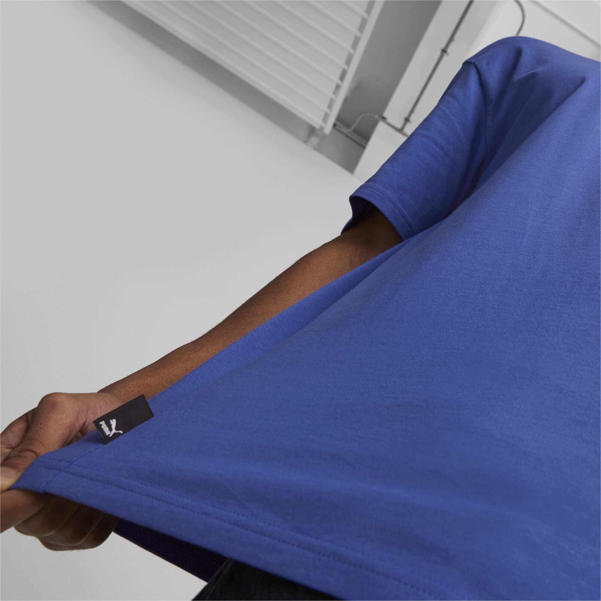 PUMA Męska koszulka z nadrukiem drużyny Tops, Royal Sapphire Blue, L