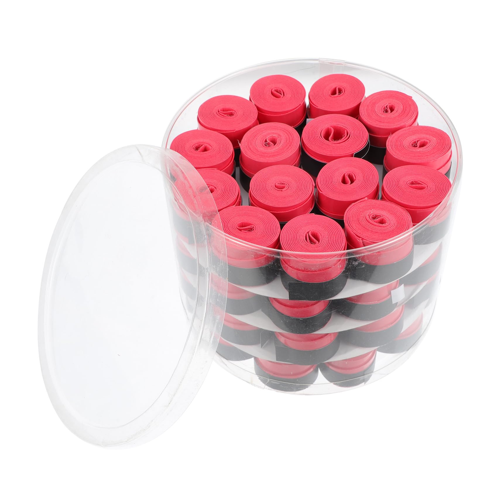 Toyvian Cintas Antideslizantes Material PU Resistente 60 Absorción de Sudor, y Diseño Ergonómico para Deportistas. para Raquetas de Tenis y Bádminton