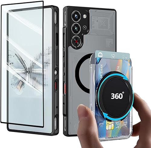 Miniatura 9 de Guizzcg Funda transparente para XiaoMi 12T, ultrafina, ligera, parachoques de TPU suave + parte trasera acrílica transparente, bolsas de aire de