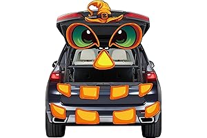 Halloween Decorations: Pumpkin Car Decoration Set