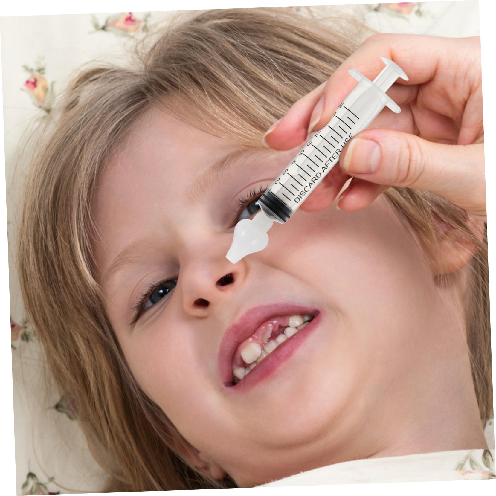 minkissy 16 juegos de dispositivos de riego nasal para bebés, irrigador nasal para bebés, limpiador de higiene nasal, limpiador nasal para bebés, botella de limpieza manual de gel de sílice para