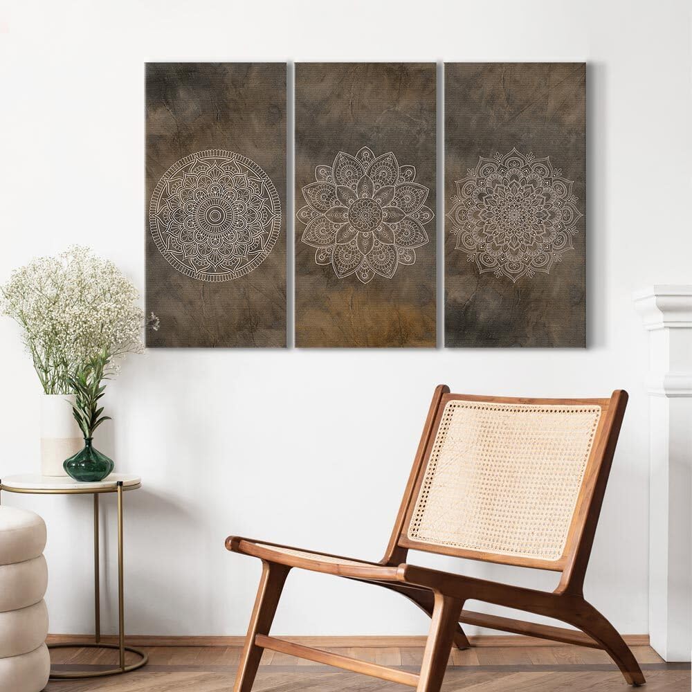 murando Schilderij op vlies canvas Mandala 200x100 cm XXL Print murando Schilderij op vlies canvas Mandala 200x100 cm XXL Print
