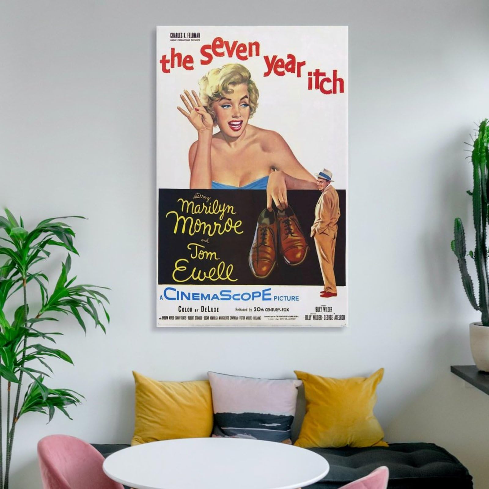 Amazon.co.jp: The Seven Year Itchクラシックポスター マリリン