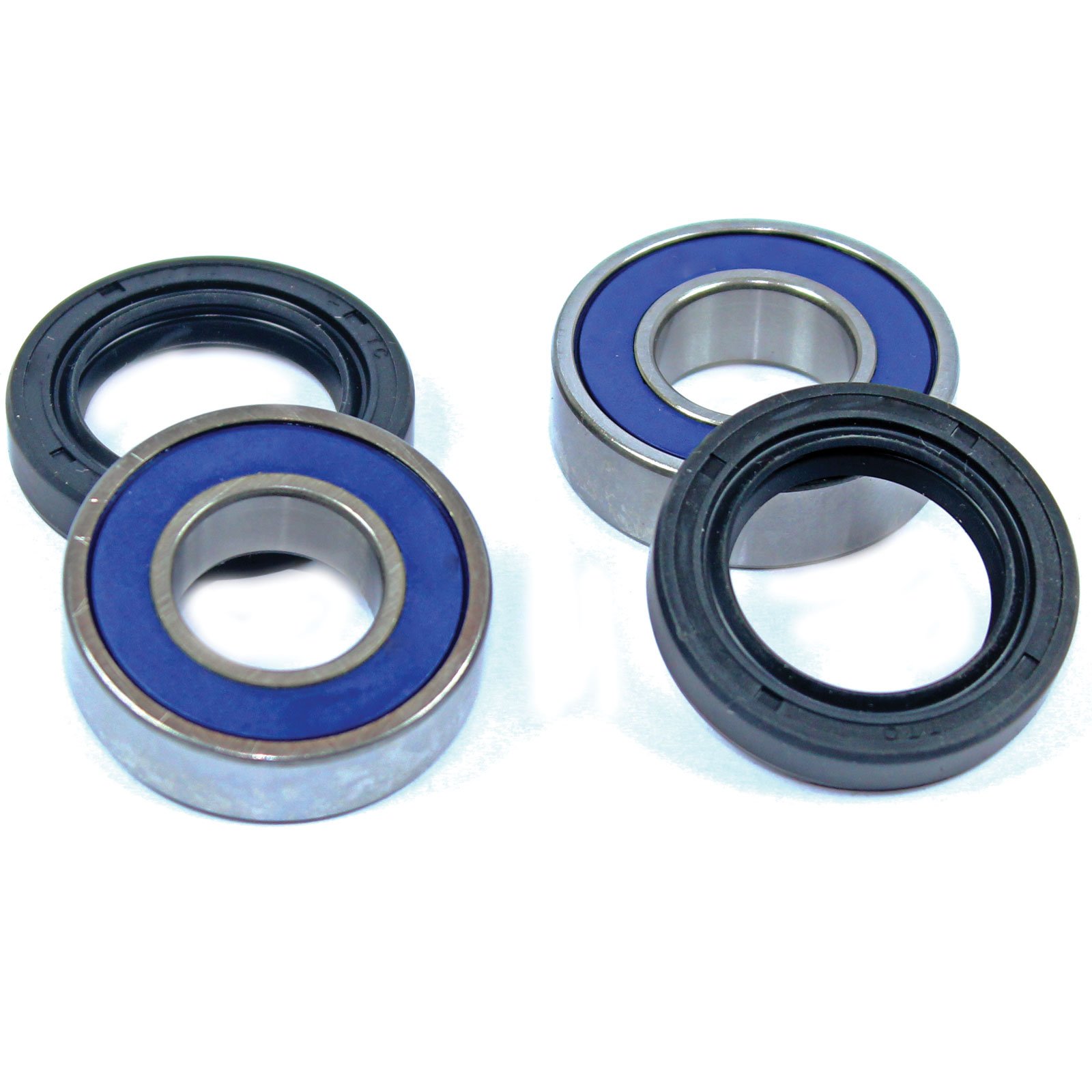 Caltric Front Wheel Ball Bearings & Seals Kit Compatible with Honda Trx125 Trx-125 Fourtrax 125 1985 1986 1987 1988