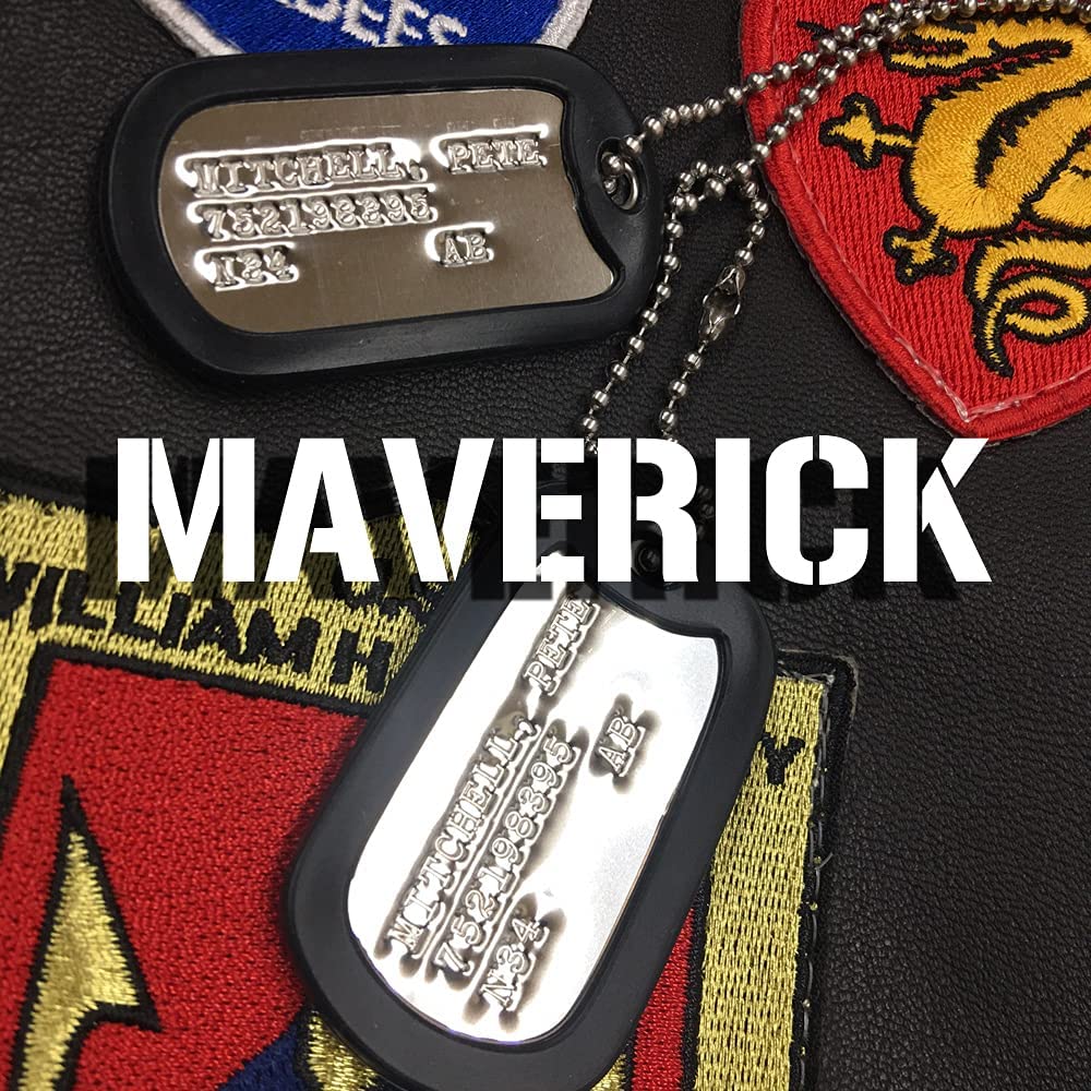 Amazon.co.jp: TOPGUN MAVERICK/ICEMAN/GOOSE DOG TAG トップ