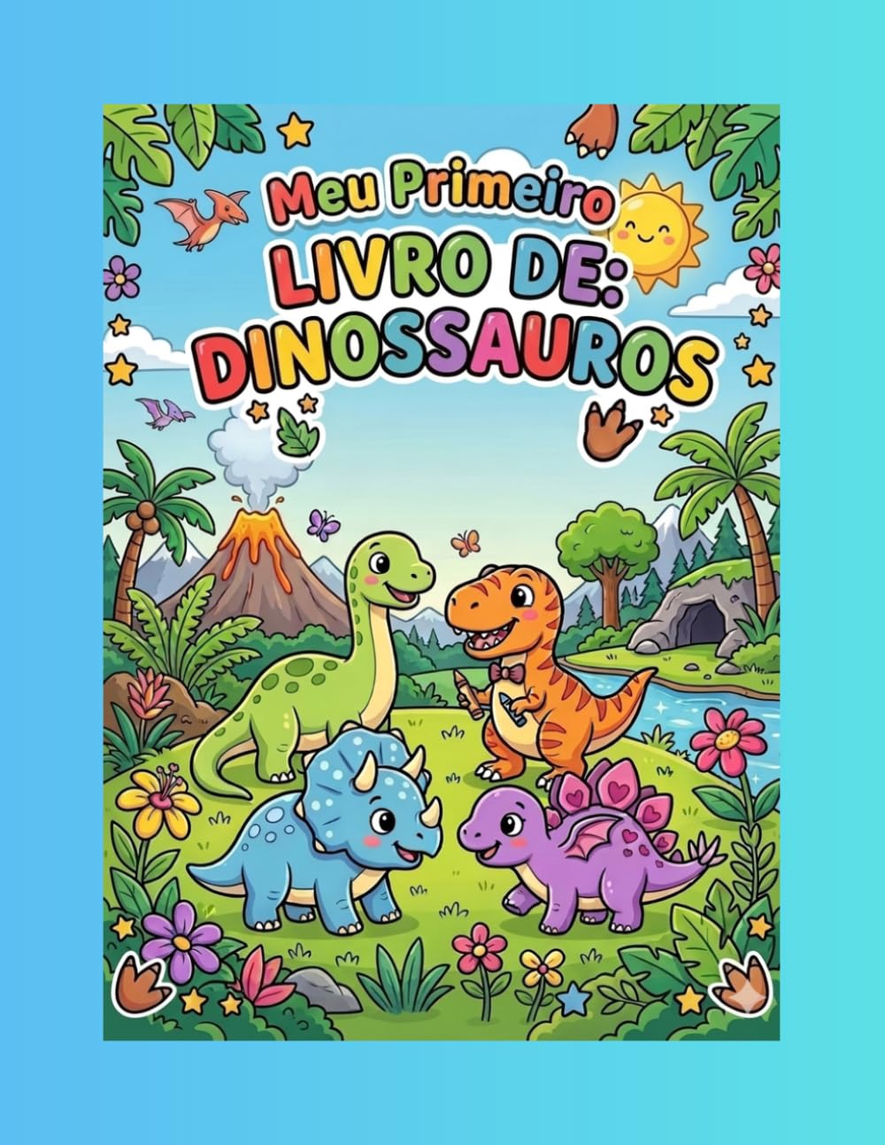 Meu Primeiro Livro de Colorir: Dinossauro