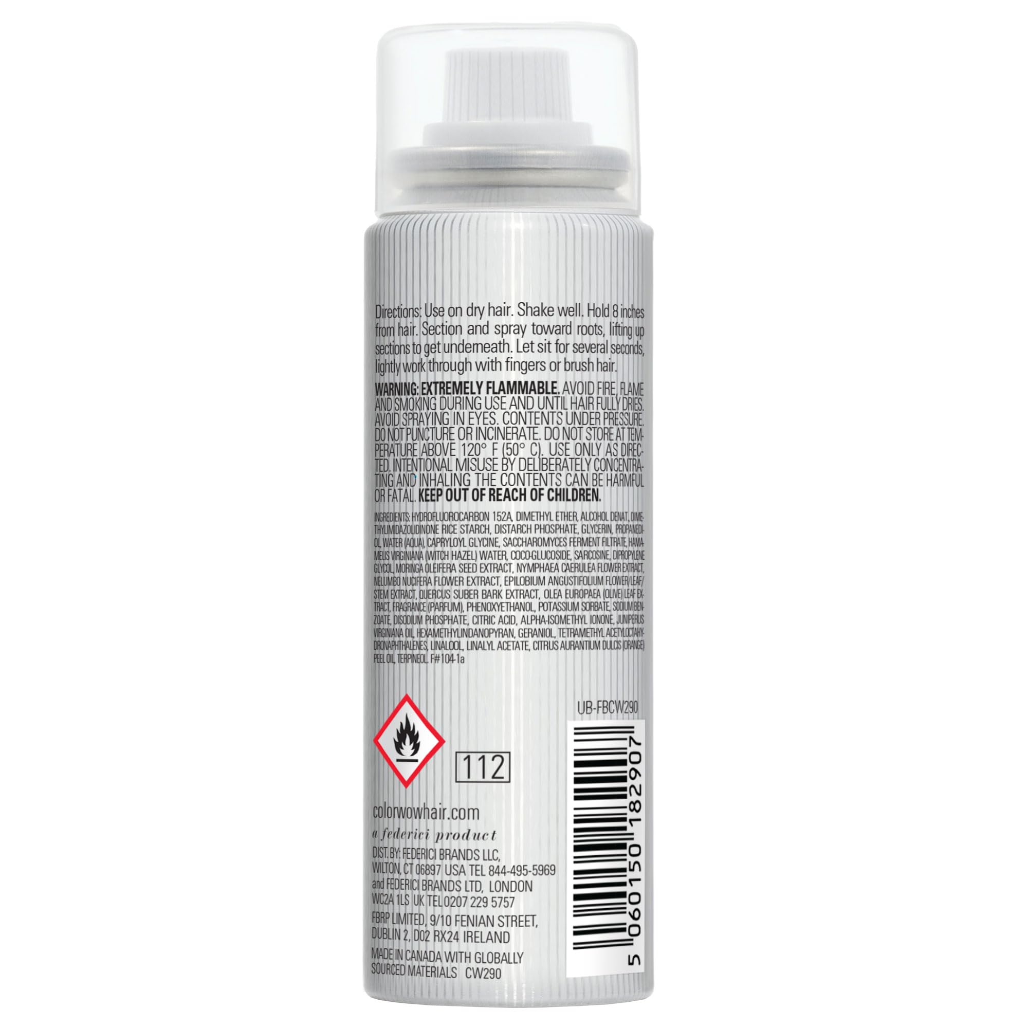 Color Wow Insta-WOW Advanced Dry Shampoo – Breaks down and removes oil for shampoo-grade results | No grit, no clumping, no powdery residue | Best dry shampoo for oily hair