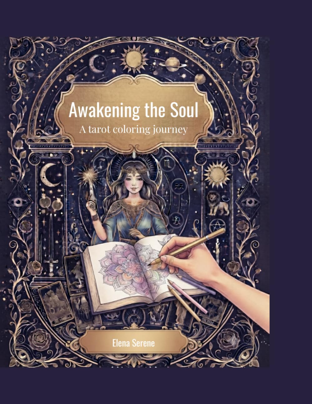 Awakening the Soul: A Tarot Coloring Journey