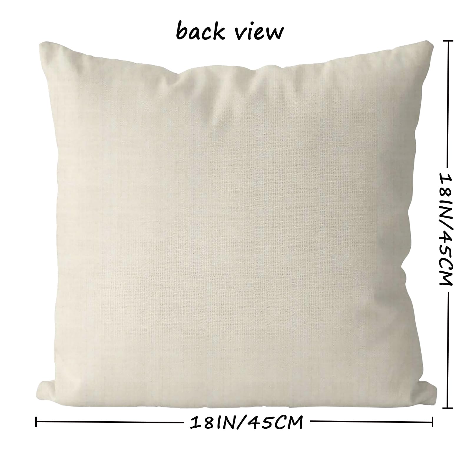 Tian Zhun Christmas Pillow Covers 18x18 Inch Set of 4 Candy Cane Santa Claus Throw Pillow Covers Xmas Winter Decorative Cushion Covers Case Home Sofa Living Room Farmhouse Decor - Image 3