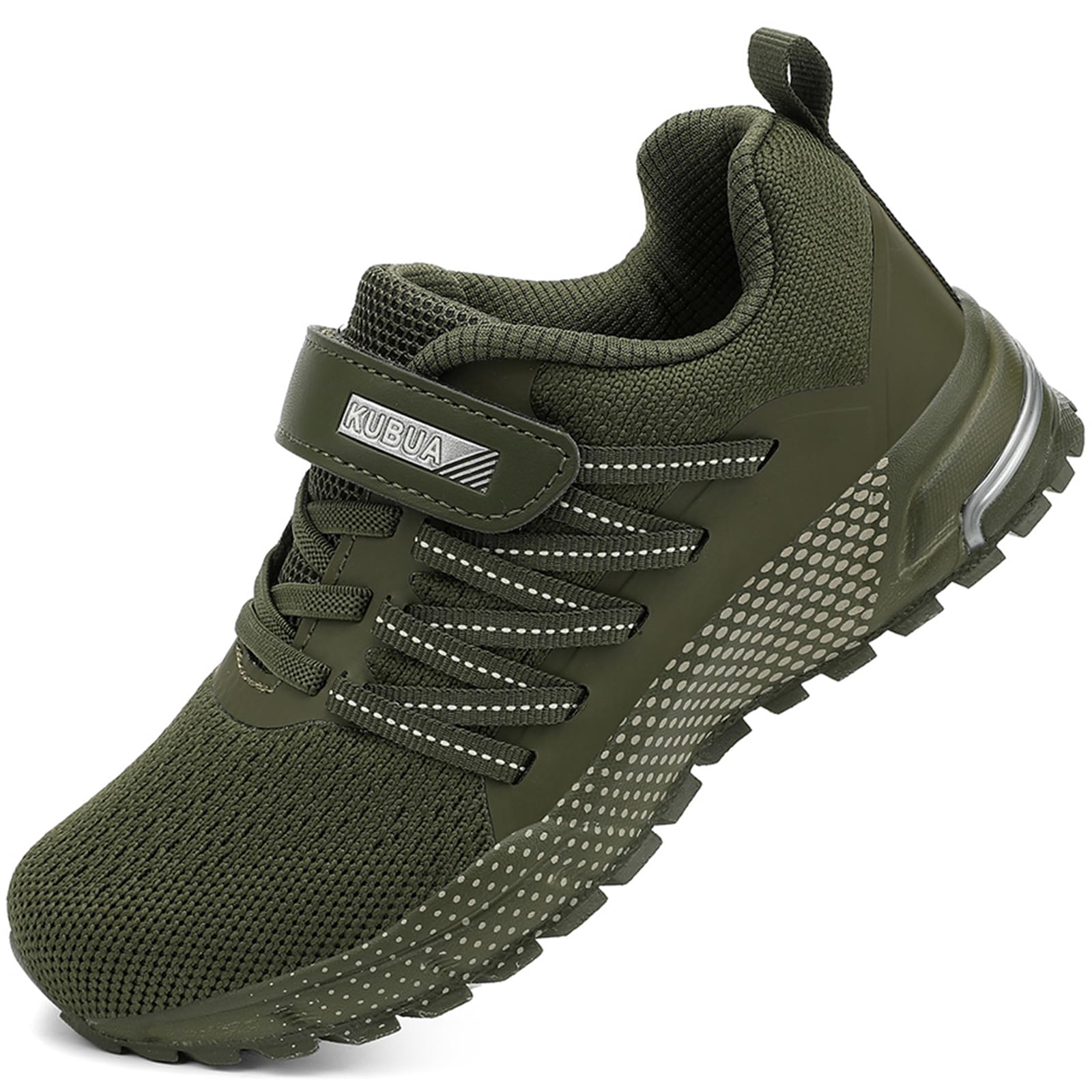 KUBUA Kids Sneakers Lightweight Boys Girls Tennis Shoes | Breathable, Comfortable, Non Slip, Easy to Put On, Running, Walking, Gym, School, Daily Play, Toddler