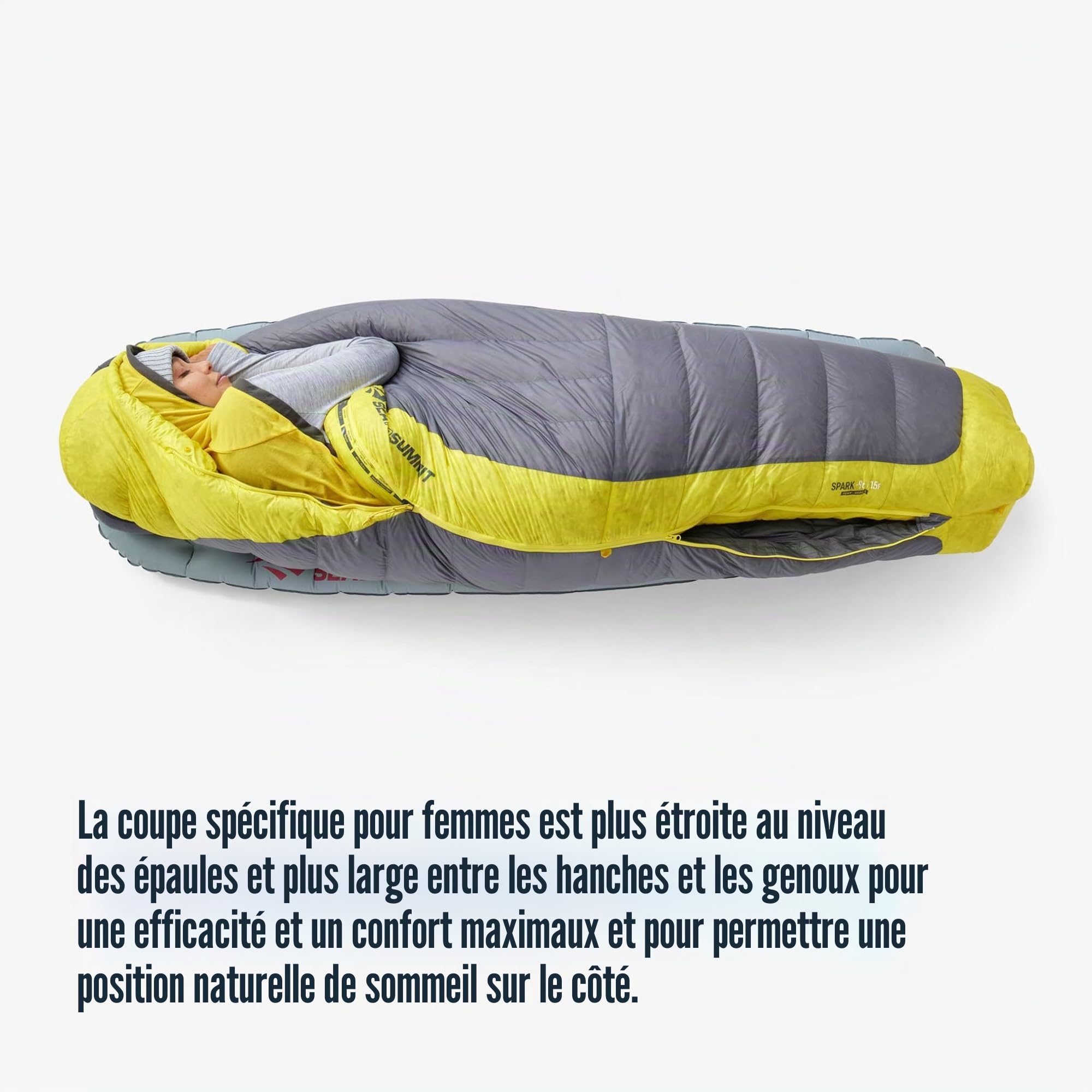 Sea to Summit Spark Sac de Couchage ultraléger en Duvet pour Femme