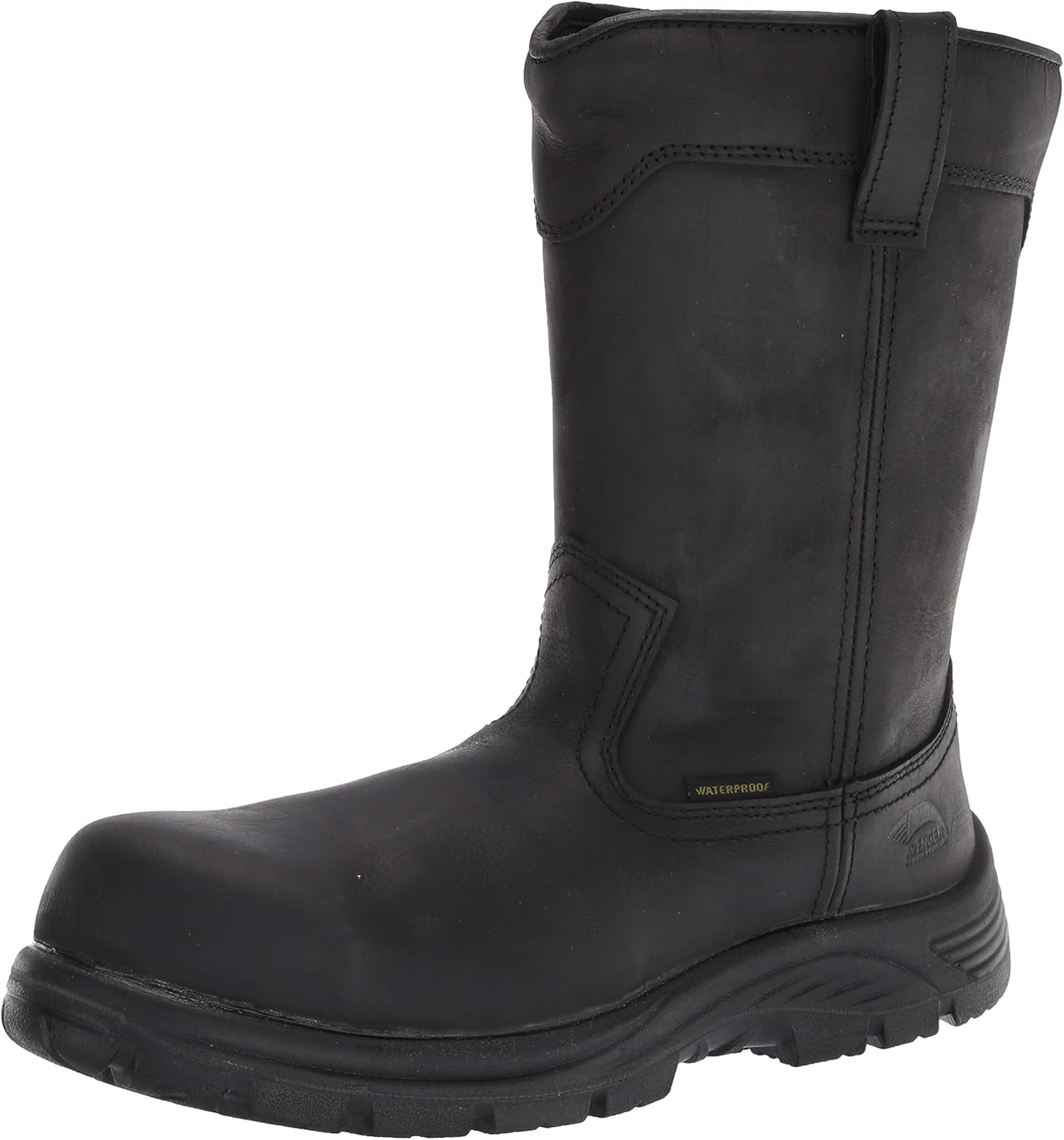 Avenger Work Boots mens 7847-m industrial and construction shoes, Black, 13 Wide US