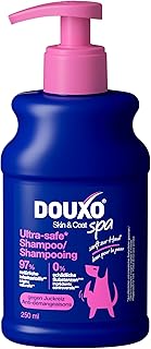 DOUXO Skin & Coat Spa Ultra-Safe Shampoo for Sensitive & Itchy Skin, 250 ml, Gently Cleans the Skin and Soothes, Leaves Fur Shiny and Pleasantly Fragrant, Skin-friendly Formula product image