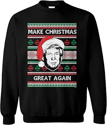 Haase Unlimited Make Christmas Great Again Ugly Sweater - Unisex Crewneck Sweatshirt