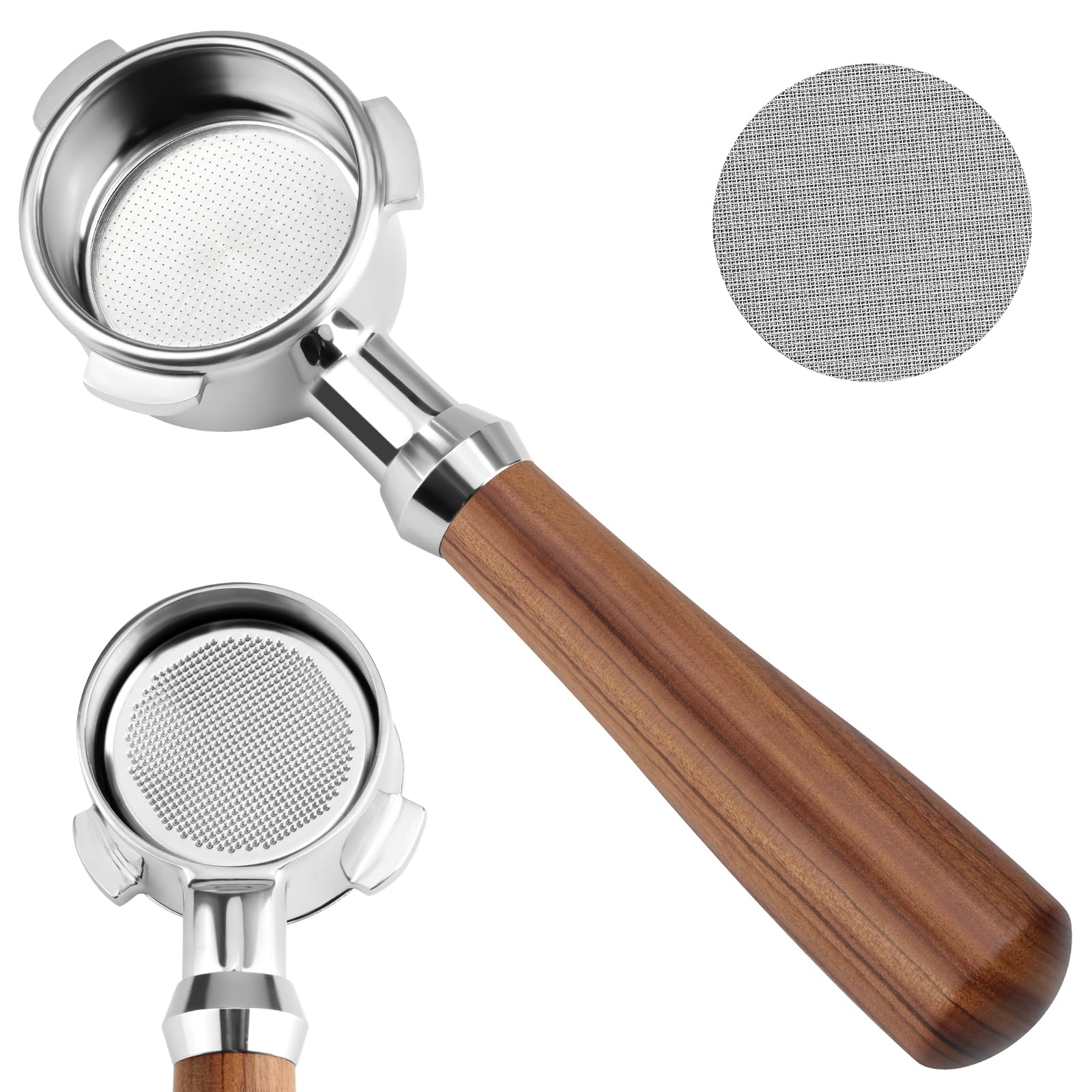 54mm Bottomless Portafilter Compatible with Breville Barista Pro