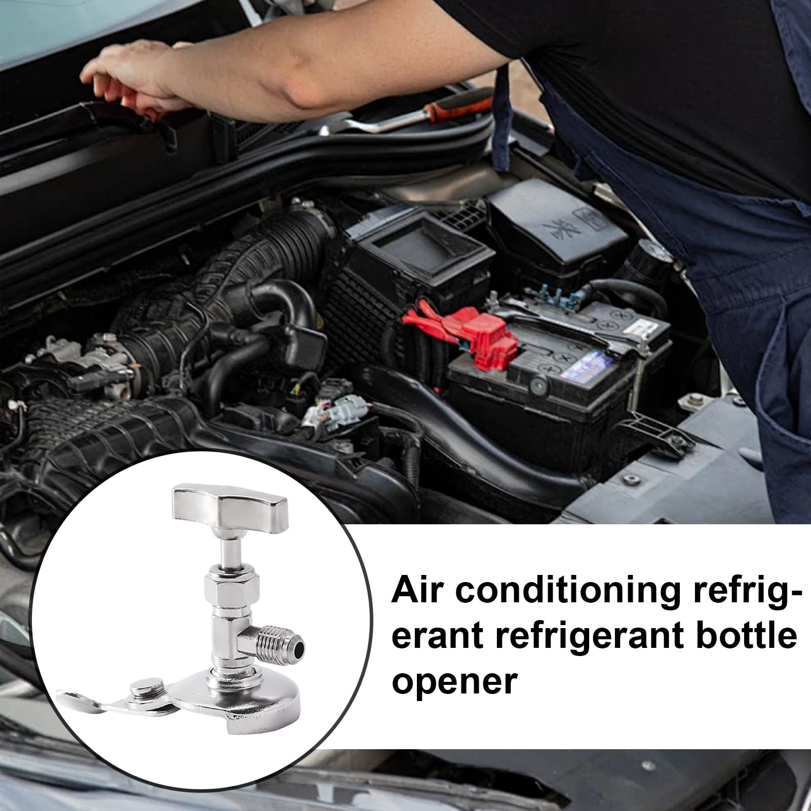 Aprivalvola Per Refrigerante Distributore Di Refrigerante | Adattatore Per Ricarica Gas Dei Sistemi Di Aria Condizionata Auto E Camion