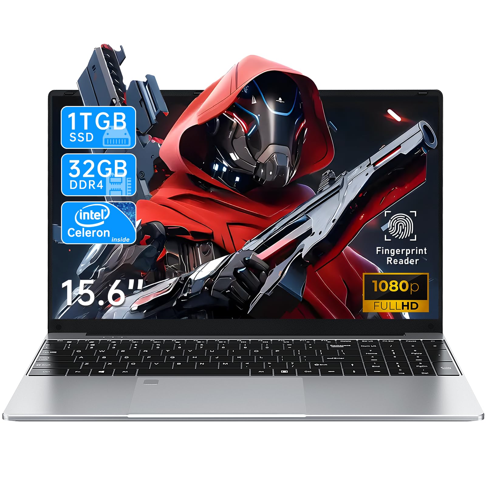 Amazon.com: NAIKLULU Gaming Laptop,Window 11 Pro Laptop Computer